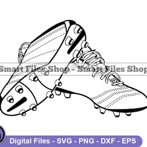 Soccer Shoes Svg, Soccer Svg, Soccer Shoes Dxf, Soccer Shoes Png, Soccer Shoes Clipart, Soccer Shoes Files, Eps