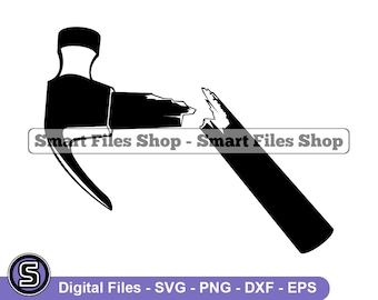 Broken Hammer Svg, Hammer Svg, Broken Hammer Dxf, Broken Hammer Png, Broken Hammer Clipart, Broken Hammer Files, Broken Hammer Eps