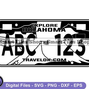 Oklahoma Kenteken Svg, Oklahoma Svg, Rijden Svg, Bestuurder Svg, Oklahoma Dxf, Oklahoma Png, Oklahoma Clipart, Oklahoma Files, Eps