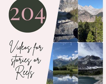 204 Mountain Views Content Videos | Stories, TikTok, Instagram Reels, YouTube Shorts, Pinterest |