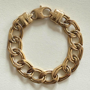 14k Italian Figaro Chain ブレスレット AURAFIN 14K SOLID GOLD AURAFIN ITALY MARINER FIGARO LINK 20.25