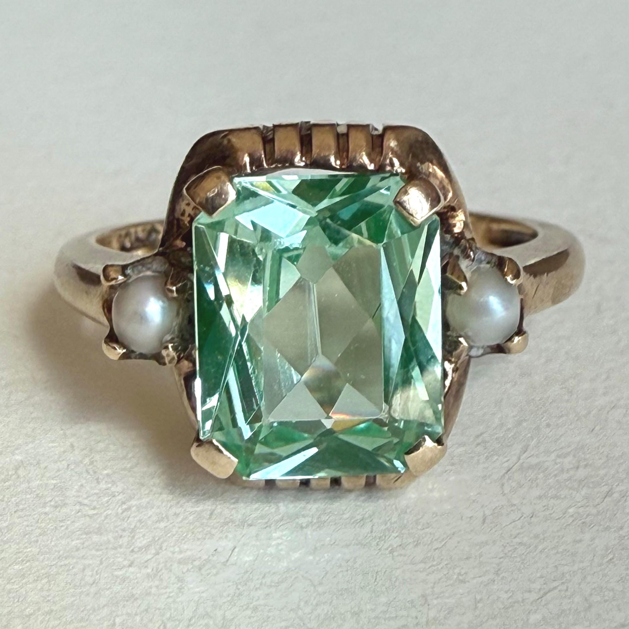 ヴィンテージ風宝石付きリングセット 26fc5ce68c965259b6d286c0a24243