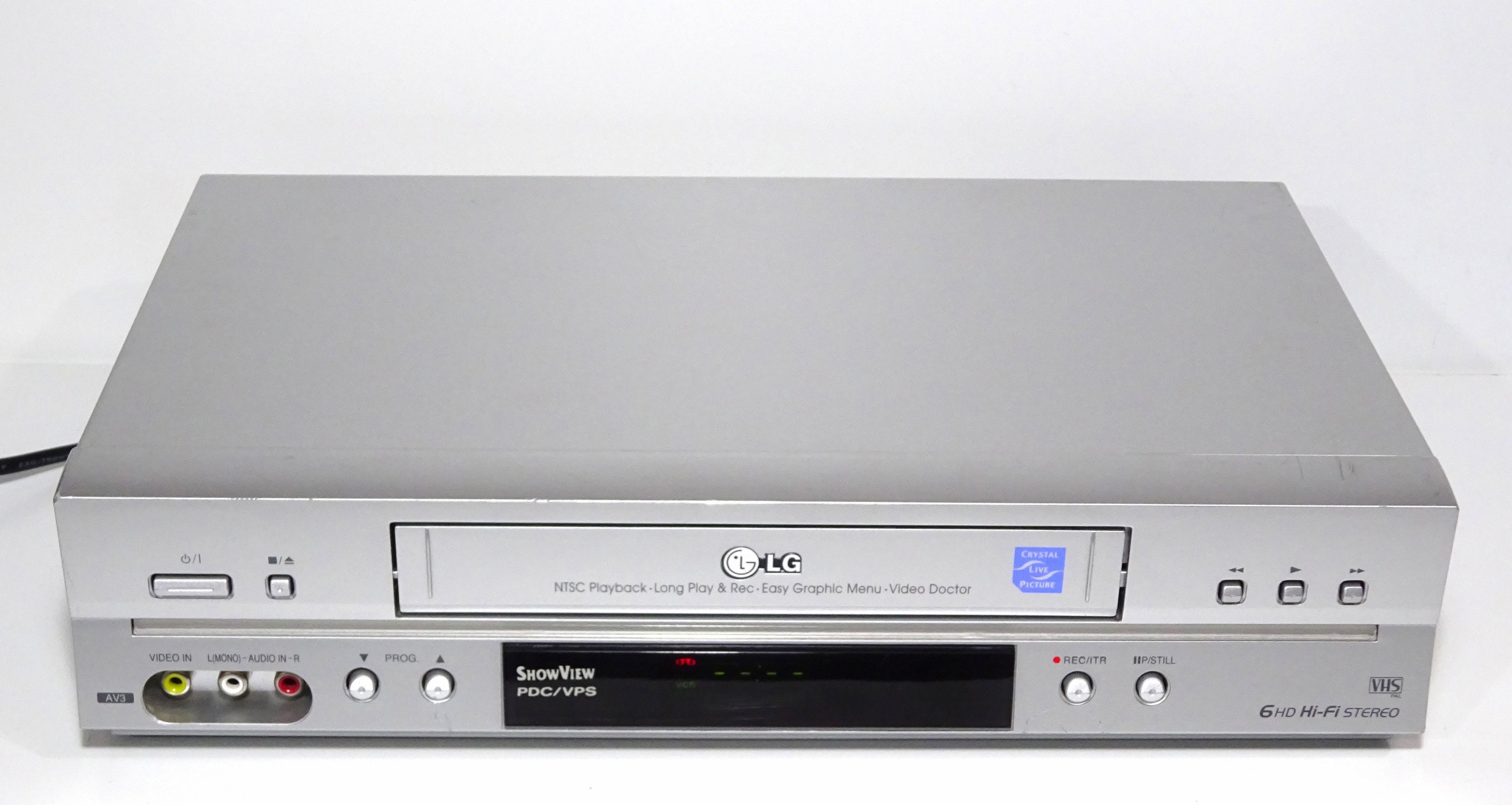 Originaler VHS Videorecorder LG HiFi 6 Kopf mit ErsatzFernbedienung TV