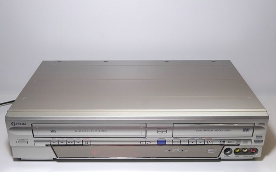 Funai VHS Video Recorder and DVD Burner Combo + Remote Control +