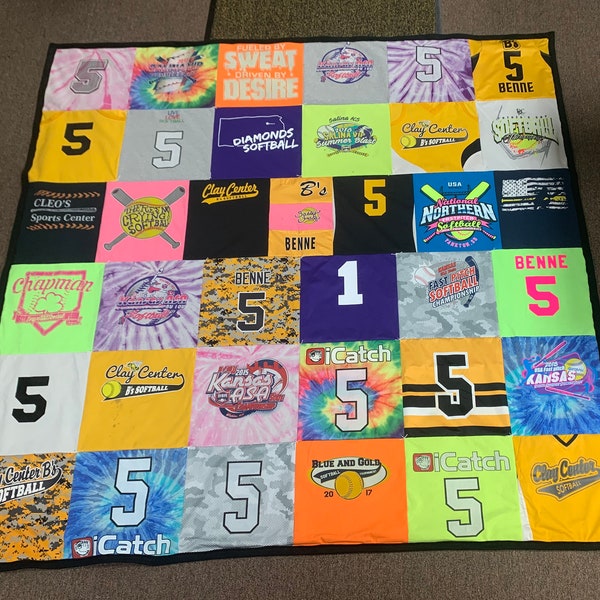 T Shirt Blanket Etsy