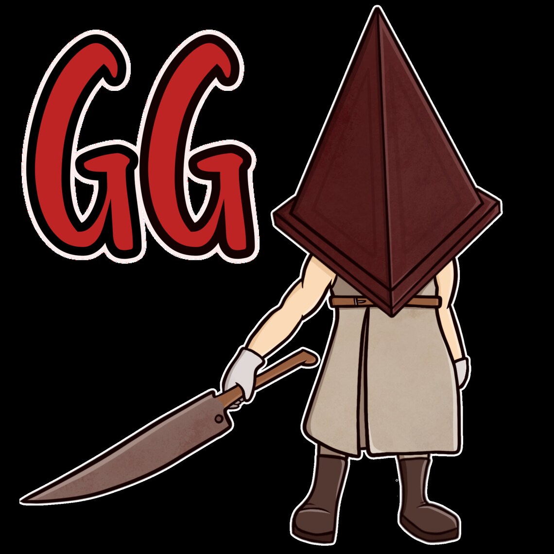 Twitch Emote DBD Pyramid Head Silent Hill GG, Dead by Daylight, Discord
