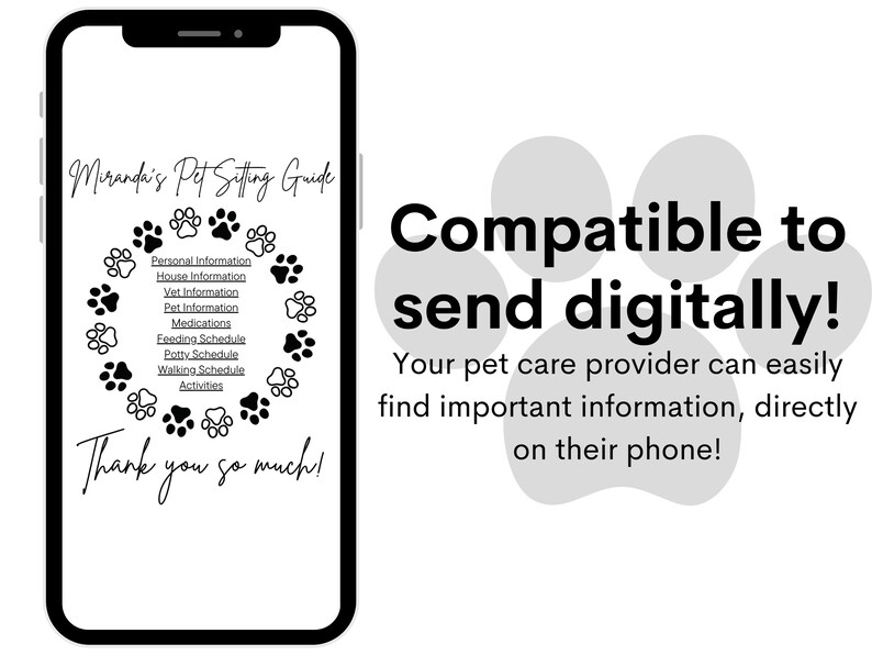 Pet Care Instructions Template Pet Sitter Notes Pet Sitter Pet Care Instructions Template Pet Sitter Notes Pet Sitter