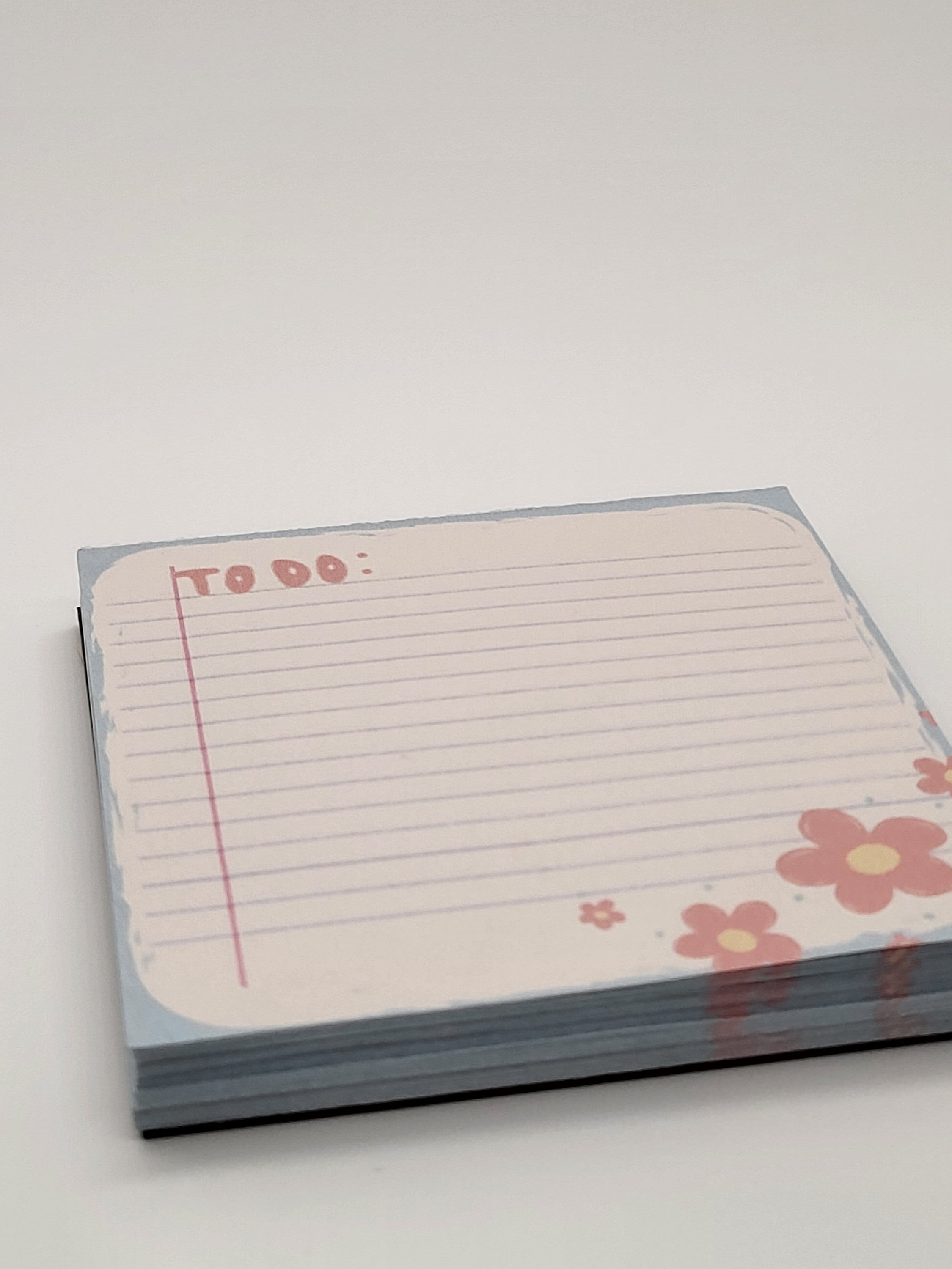 3x3 to Do Simple Flower Notepad - Etsy