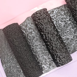 Sandpaper print 3 versions | polymer clay roller | Clay Texture