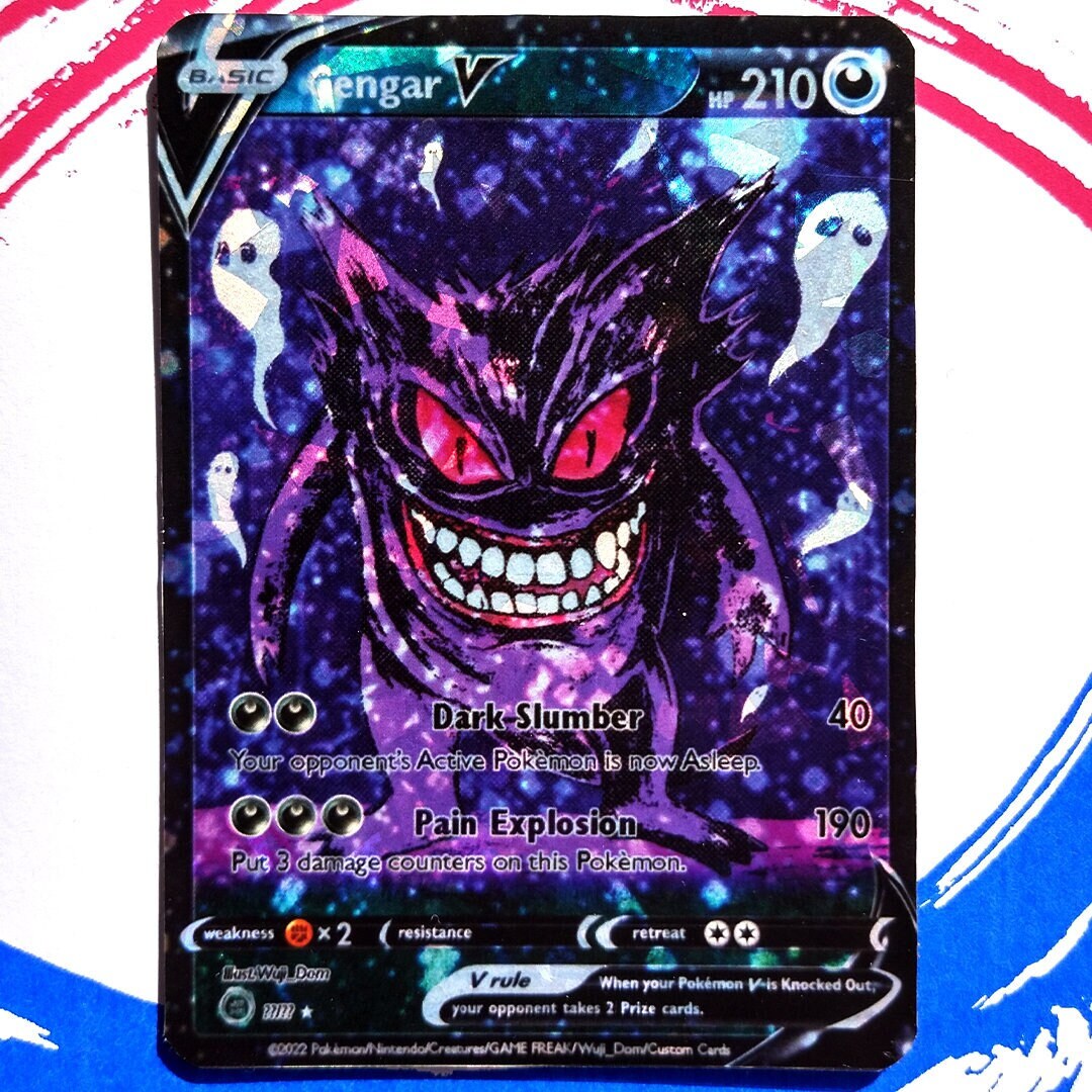 Gengar Card - Etsy Denmark