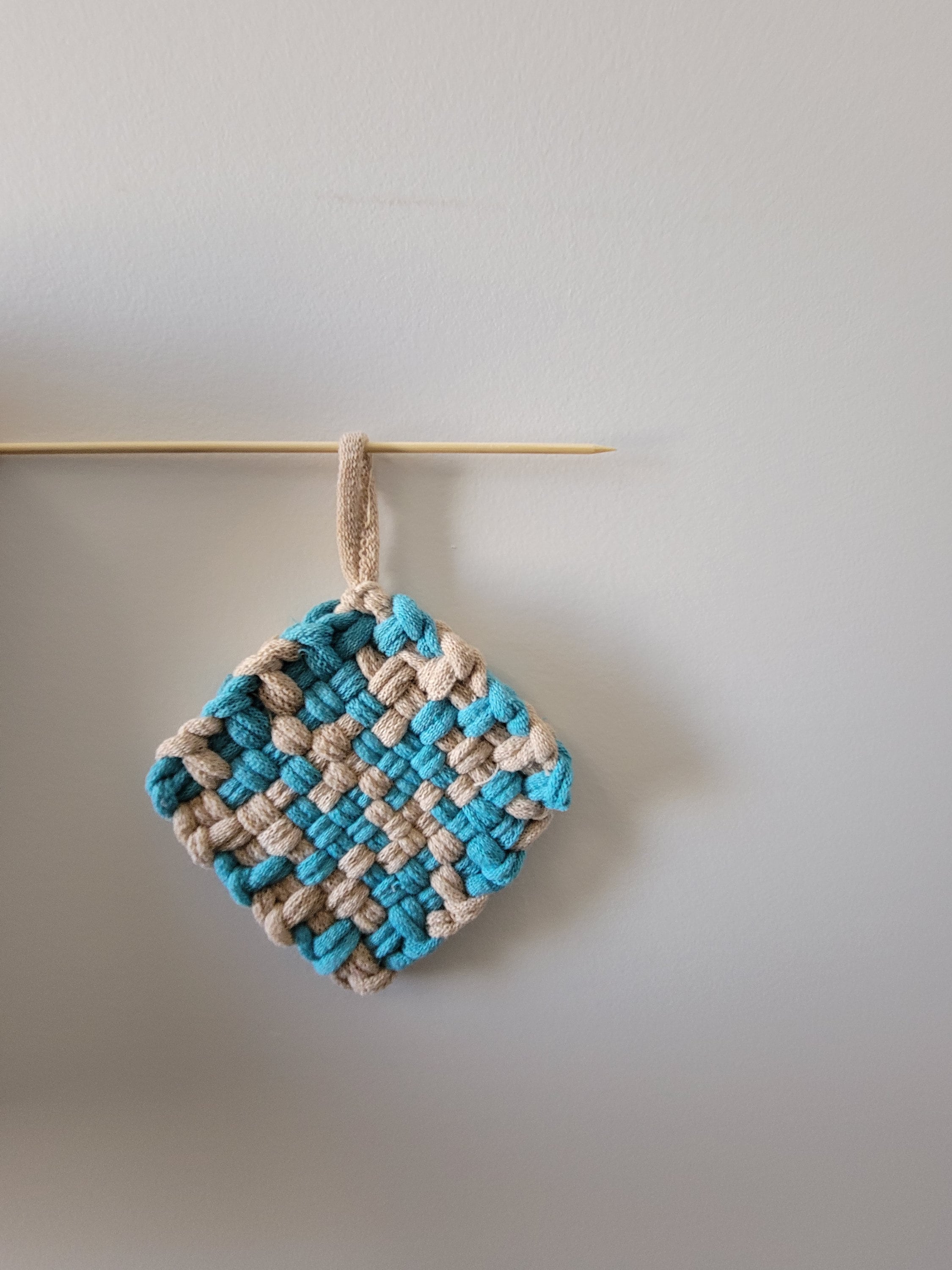 Mini Potholder Pattern Mini Rustic Pattern Potholder - Etsy