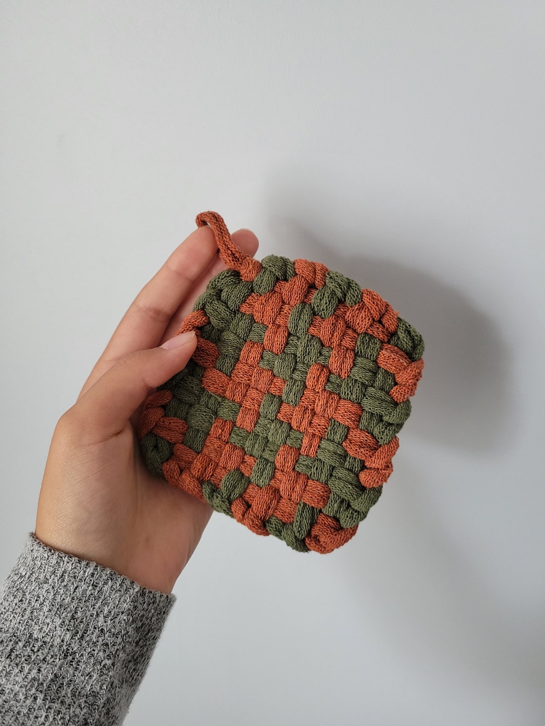 Mini Potholder Pattern Rustic Pattern Mini Potholder - Etsy