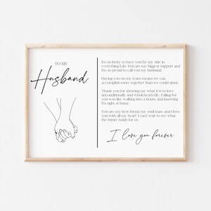 Gift idea for Husband, Wedding Anniversary Gift for Husband, Unique Gift Idea for Him, Last Minute Gift Idea, Instant Download