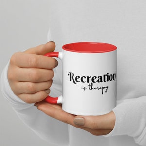 Erholung ist Therapie Tasse