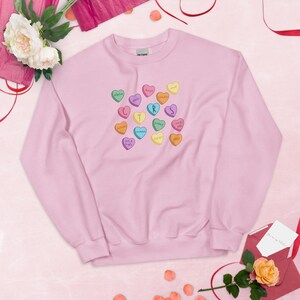 Candy Hearts CTRS Crewneck