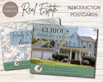Real Estate Postcards | Introduction Postcards | Real Estate Farming | Real Estate Branding | Home Seller Postcard | Real Estate Lead