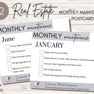 Real Estate Postcards | Monthly Maintenance Postcards | Real Estate Farming | Real Estate Branding | Home Seller Postcard | Real Estate Lead