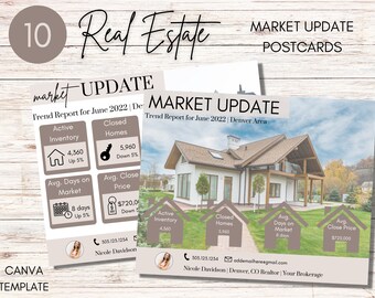 Real Estate Postcards | Monthly Update Postcards | Real Estate Farming | Real Estate Branding | Home Seller Postcard | Real Estate Leads