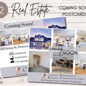 Real Estate Postcards | Coming Soon Postcards | Real Estate Farming | Real Estate Branding | Home Seller Postcard | Real Estate Leads