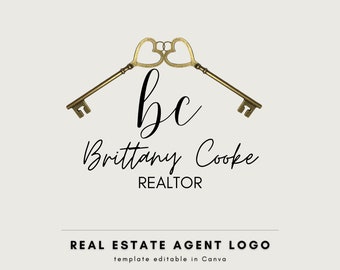 Logo immobiliare / Logo agente immobiliare / Design logo immobiliare / Agente immobiliare / Marketing immobiliare / Logo firma / Logo preconfezionato
