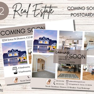 Real Estate Postcards | Coming Soon Postcards | Real Estate Farming | Real Estate Branding | Home Seller Postcard | Real Estate Leads