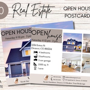 Real Estate Postcards | Open House Postcards | Real Estate Farming | Real Estate Branding | Home Seller Postcard | Real Estate Leads