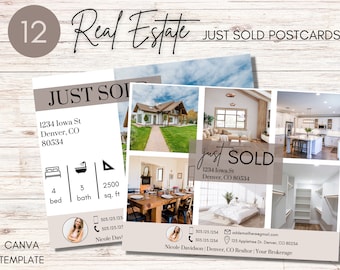 Real Estate Postcards | Just Sold Postcards | Real Estate Farming | Real Estate Branding | Home Seller Postcard | Real Estate Leads