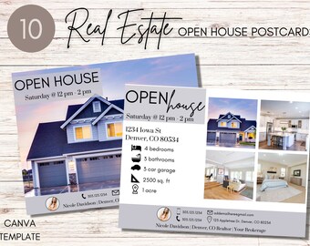Real Estate Postcards | Open House Postcards | Real Estate Farming | Real Estate Branding | Home Seller Postcard | Real Estate Leads