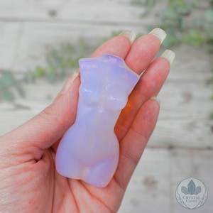 Crystal Goddess Body | Crystal Goddess Statue | Torso Crystal Carving | Aphrodite | Venus | Crystal Decor | Crystal Gift | You Choose