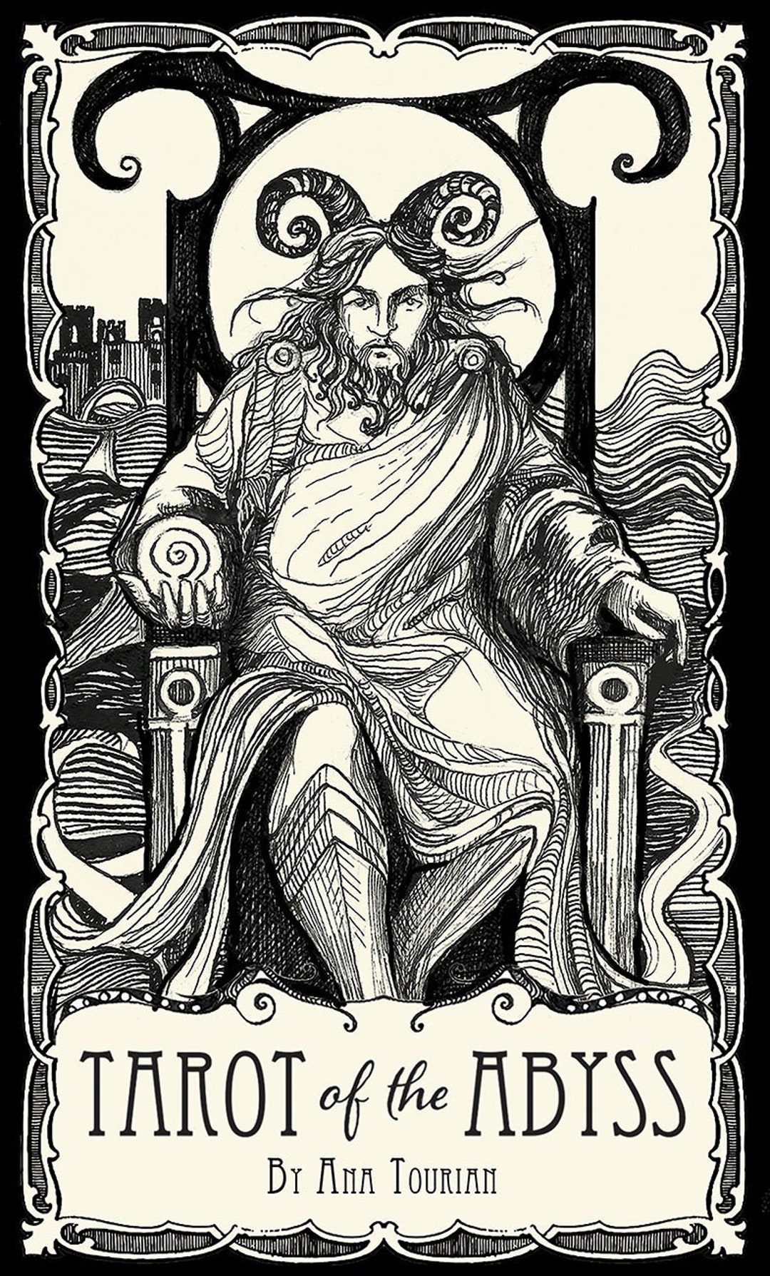 Abyss Tarot White & Black