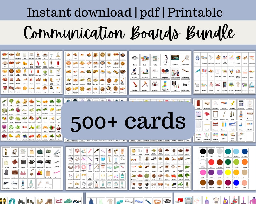Non Verbal Communication Visual Cards Printable Autism Communication Non Verbal Communication Visual Cards Printable Autism Communication