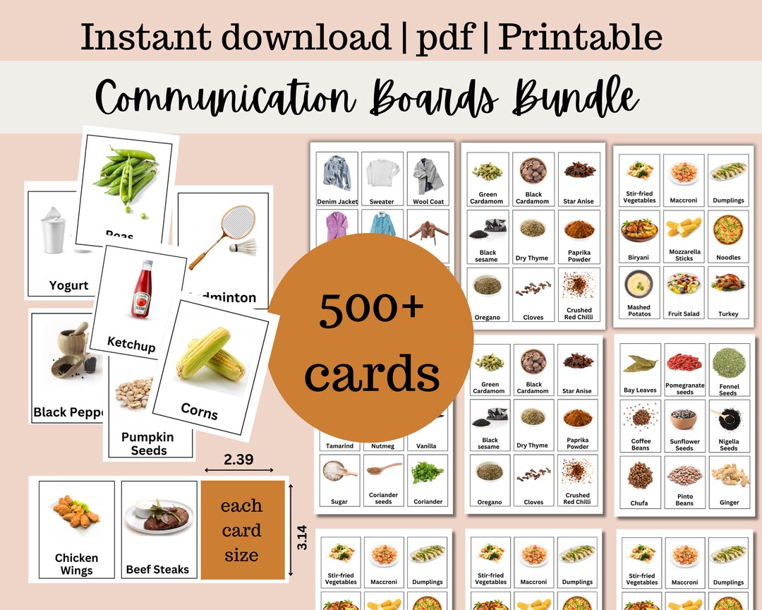 Printable Pecs Communication Cards, Autism Communication, Communication ...