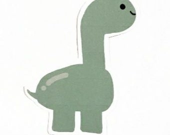 Green Dino Sticker