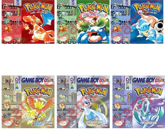 Pokemon Covers for Cassette Cases
