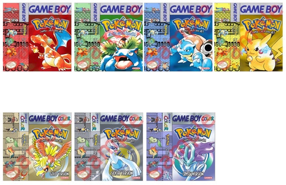 Pokemon Covers for Cassette Cases - Etsy