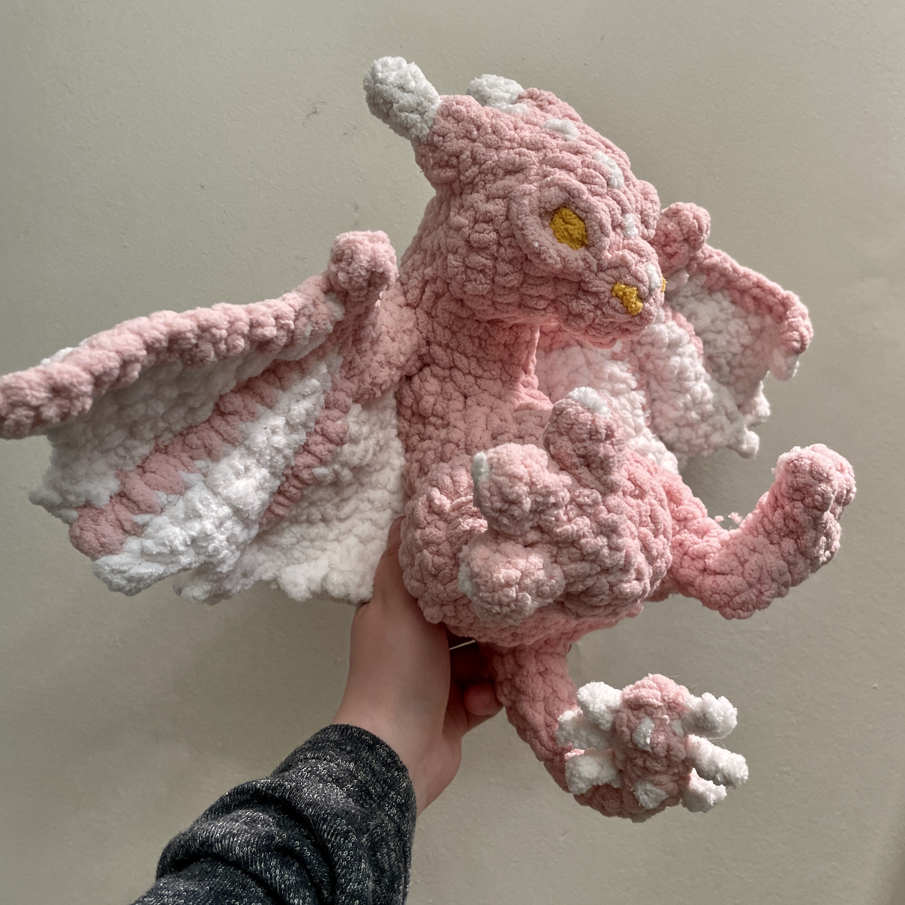Crochet Wyvern Pattern Dragon Hatchling Amigurumi Tutorial - Etsy