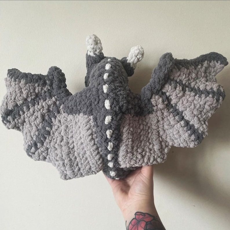 Crochet Wyvern Pattern Dragon Hatchling Amigurumi Tutorial - Etsy
