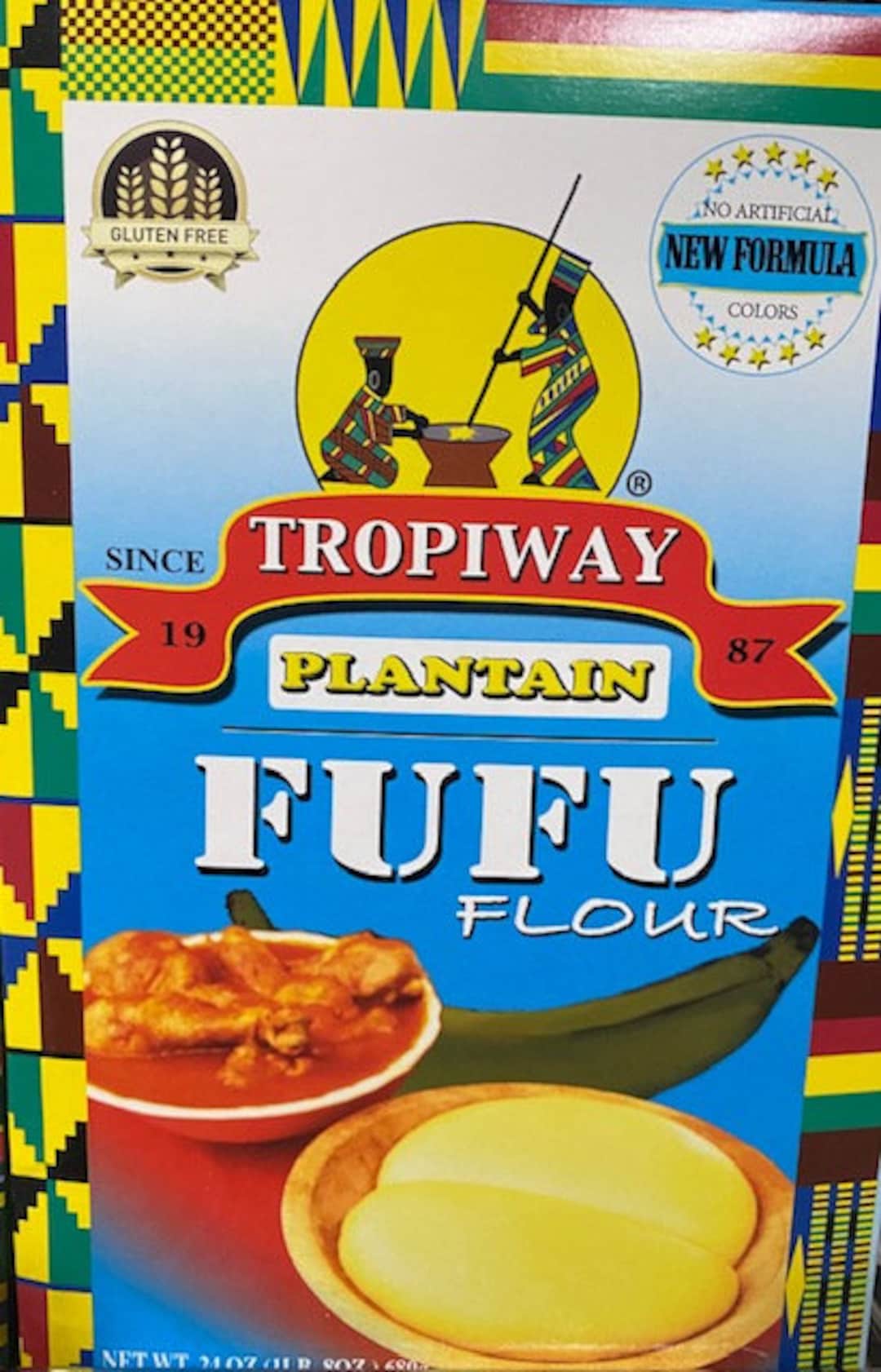 Tropiway Plantain Fufu / Fufu Flour / Plantain Flour 24oz/1.8 Lbs Etsy