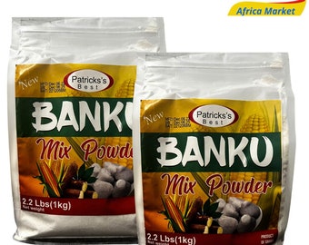 Patrick's Best Banku Mix Powder - 2.2 lbs (1 kg) from Ghana