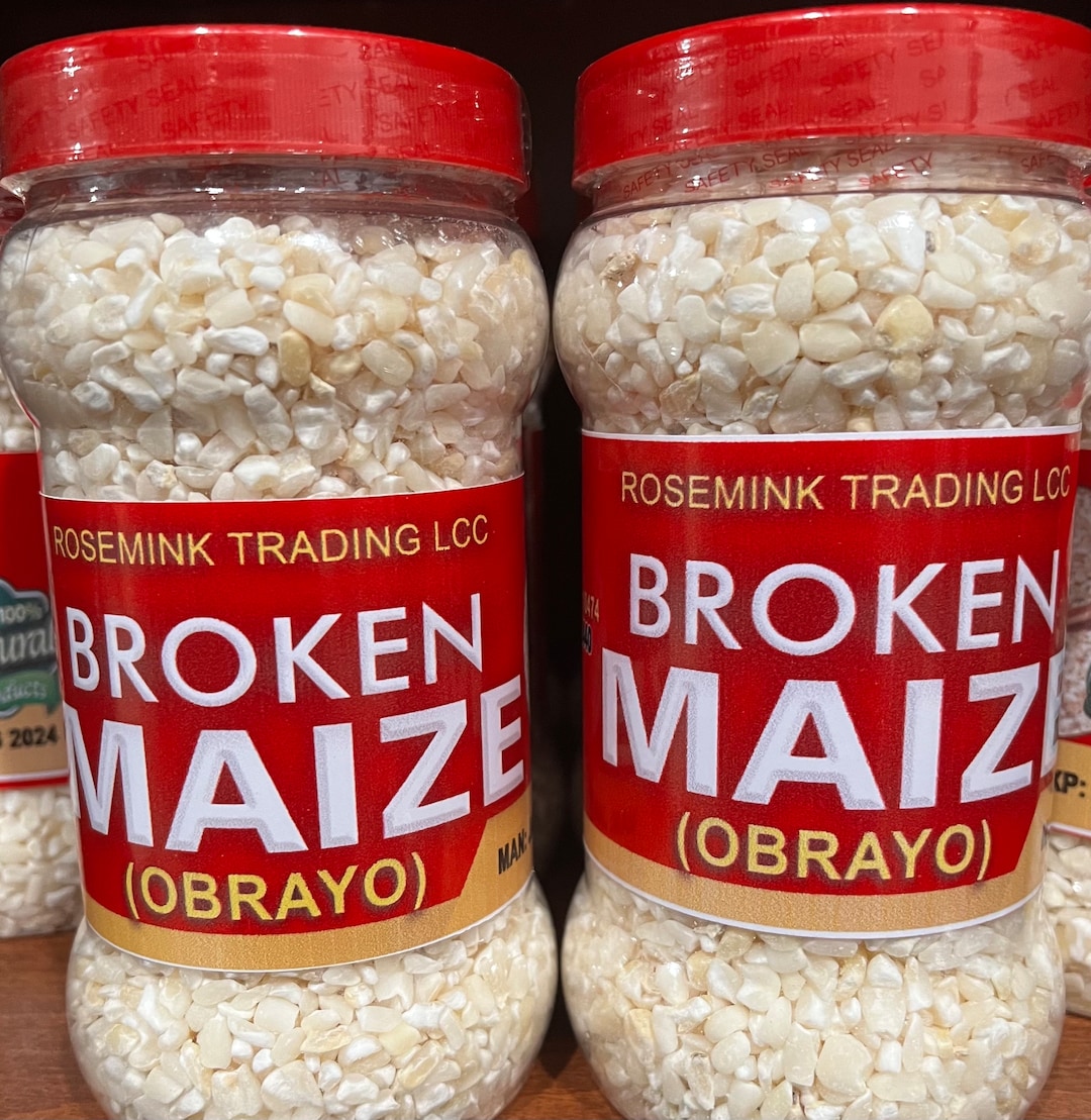 Oblayo/white Hominy Corn by Ghana Pride 1.86 Lbs Etsy