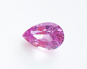 Natural Pink Sapphire - Pear Shaped 1.46ct, Madagascar Origin