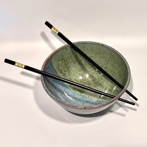 Green Ceramic Bowl Etsy