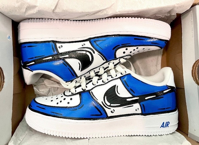 Cartoon Themed AF1 (Any Color) image 5