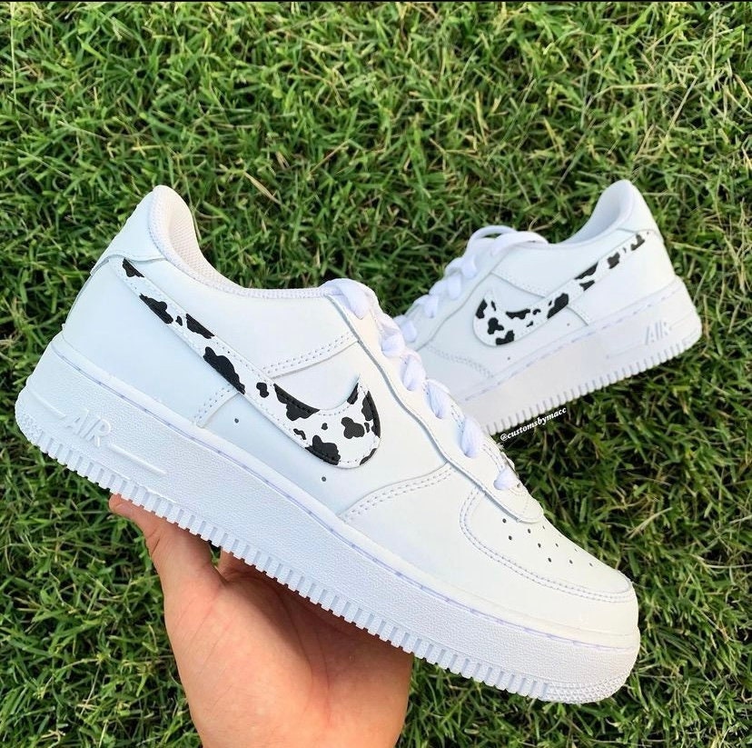 cow print af1