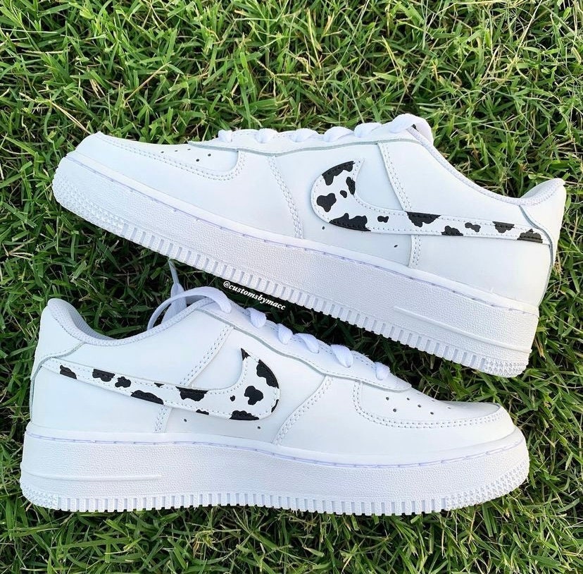 cow print af1