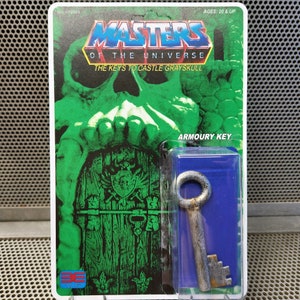 Masters Of The Universe - De sleutels tot kasteel Grayskull - Armoury Skeleton Key - Aangepaste carded action figure