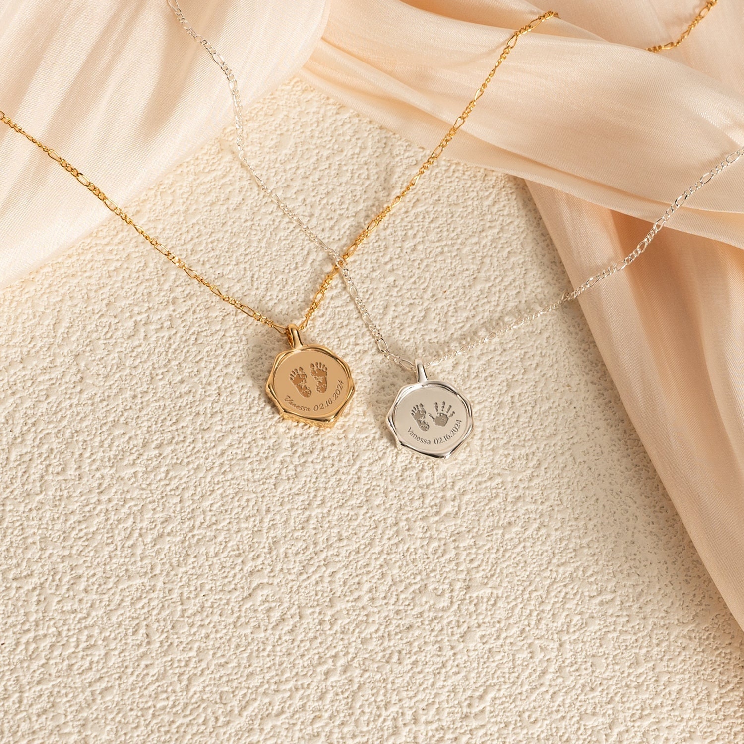 Handprint Necklace UK