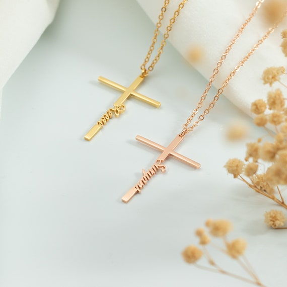 Christian necklace name discount