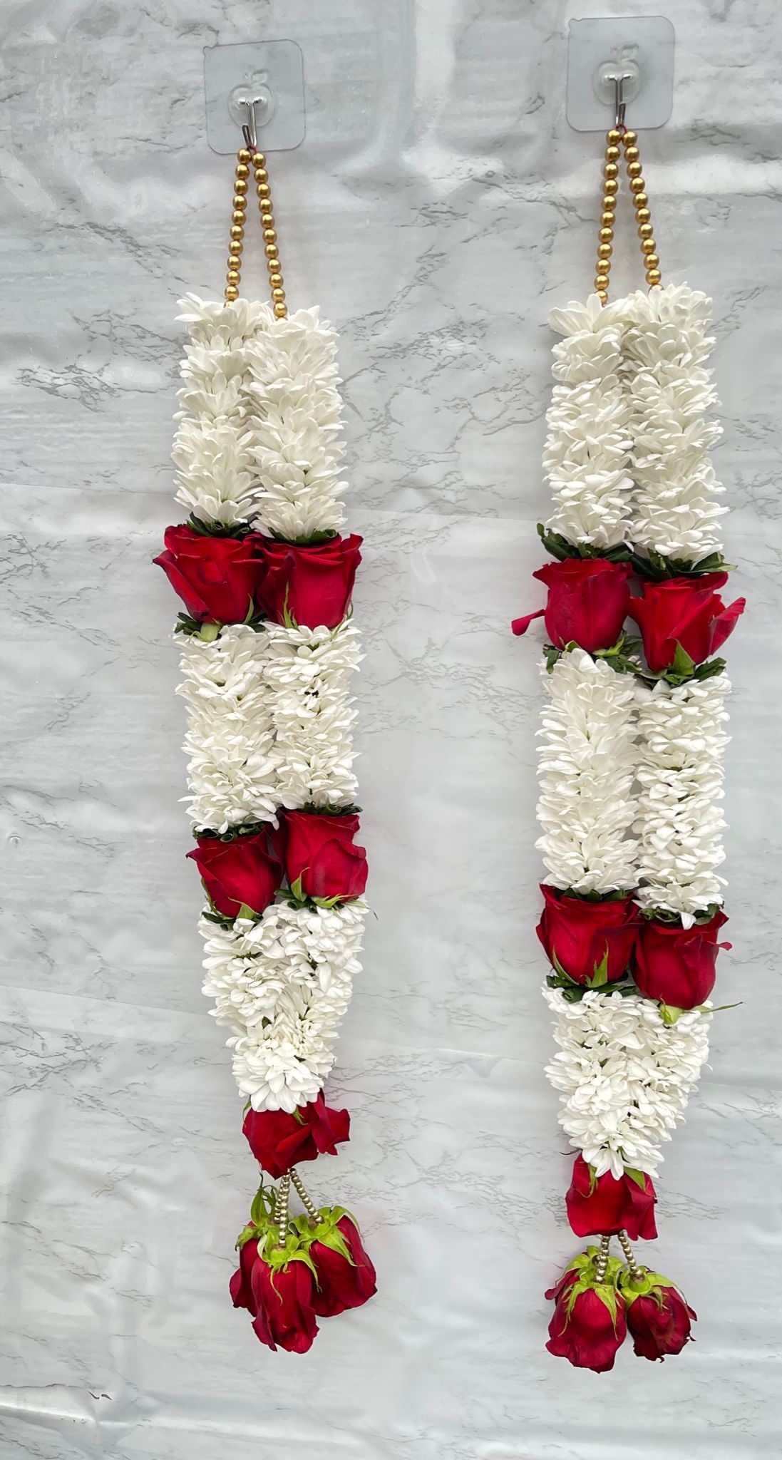 Fresh and Artificial Wedding Varmala Bride and Groom Mala Etsy