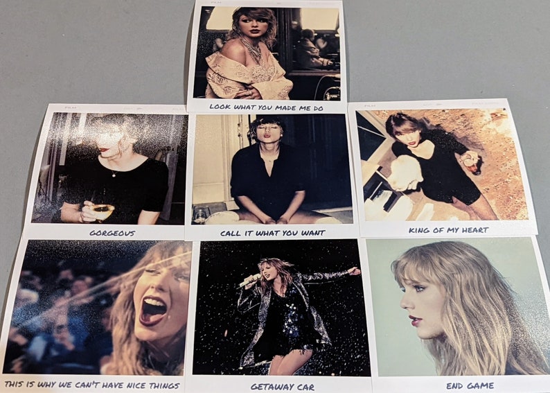 Reputation Taylor Swift Polaroid Files Reputation Era Digital Download ...
